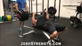 Tom Haviland, Overhead Presses and Close Grip Board Presses
