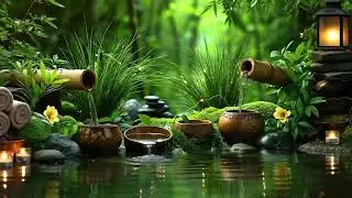 Relaxing Music + Sound of Water 🌿 Calm Your Mind, Anxiety Relief, Deep Sleep | Deep Healing & Focus