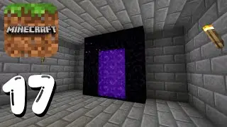 Minecraft Pocket Edition : Survival Walkthrough Gameplay Part 17 - Nether Base