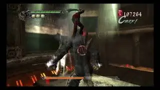 DMC3 DMD No upgrade No Items Mission 11 part 2 Beowulf