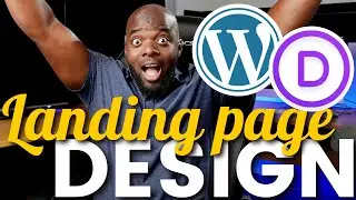 How to design a landing page with WordPress | Divi Theme Tutorial