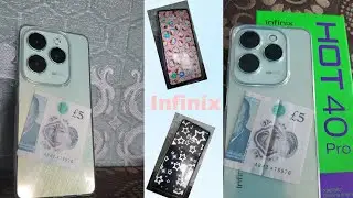 Unboxing my new phone (infinix hot 40 pro) aesthetic❤️🥰
