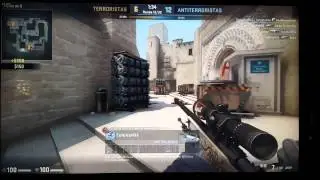 Pro awp 4 kills nice shot CS GO
