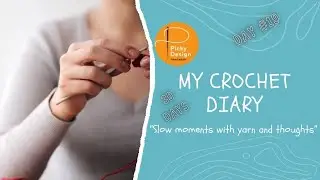 My Crochet Diary | Day 19 &mdash; Sleeve Work & Slow Stitches 🧺 | Cardigan Crochet | No Talking