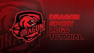 Create Dragon Mascot Logo - Sports Logo Tutorial Using CorelDRAW