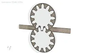 Gear Pump cfd simulation | Star ccm+