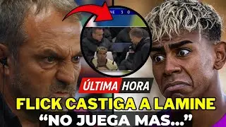 🚨FLICK HUMILLA A LAMINE Y LO ECHA DEL EQUIPO TRAS EL ESC&Aacute;NDALO DE CHAMPIONS