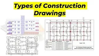 Types of drawings used in building construction
