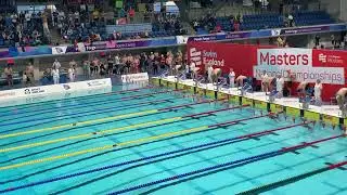 2022 UK Masters Swimming Nationals - Men 50m Freestyle Heat 14 (50-54 Age Group Final)