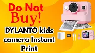 STOP! Don&rsquo;t Buy the Dylanto Kids Camera Instant Print Review Before Watching This!