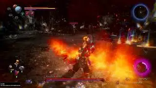 Nioh 2 - Cherry Blossom Viewing in Daigo (18th mission) boss - Kashin Koji