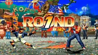 KoF 97 - negoblack (Brazil) vs QWERTY (Argentina)