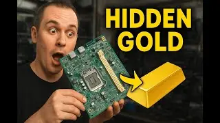 Hidden Gold in Old Computers | Buying Scrap Motherboards for Gold Recovery