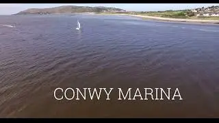 Sunning Drone Views: Catherine Dobson, Horizon Sailing, Conwy, North Wales