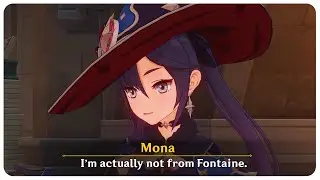 Mona is NOT from Fontaine (Cutscene) Mona in Fontaine: Masquerade of the Guilty | Genshin Impact 4.2