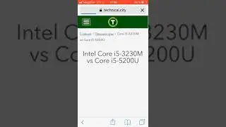 I5 3230m vs i5 5200u