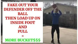 Reggie Miller Curl and Pull Solo Basketball Shooting Video with Jeff Redband