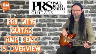 Paul Reed Smith PRS MT15 Guitar Amp Demo & Overview w/ Justin & Pete @ Belfield Music