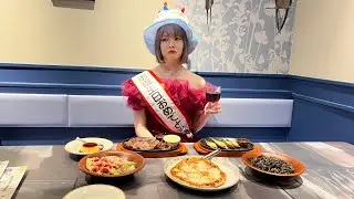 サイゼでメンバーの誕生日を祝います