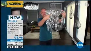 Chad Allen&reg; (TVchad&reg;) and Guy Yovan present Rectangular Shimmering Chandelier on HSN
