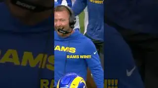 RAMS WIN ‼️ #rams #nfl #shorts