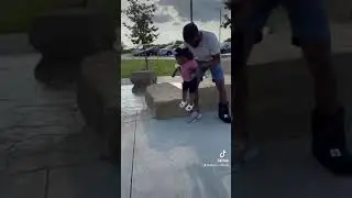Black Fatherhood, dads loving their kids is the sweetest thing.