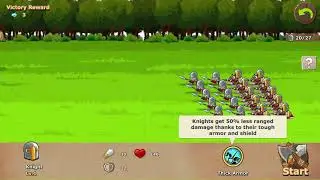 Rising Warrior training camp - pikeman stage 1 (lv 2/3)