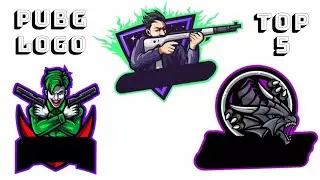 BEST 5 PUBG MASCOT LOGO PACK || FREE PUBG GAMING LOGOS ||  FREE DOWNLOAD || COPYRIGHT FREE ||