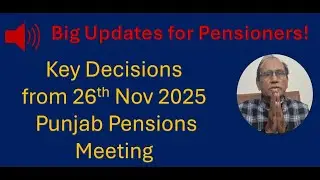 Official Meeting Highlights: Pensioners&rsquo; Issues with Banks resolved.