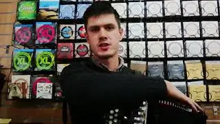 Scarlatti Nero D/G melodeon played by Ben at Hobgoblin Music