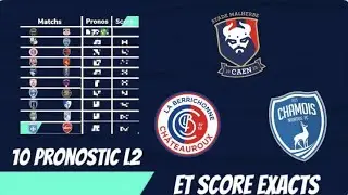 PRONOSTIC FOOT LIGUE 2 : MES 10 PRONOSTICS POUR CE SAMEDI 20 MARS 2021