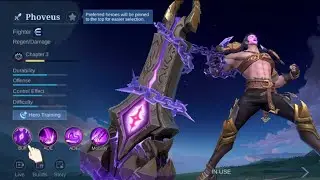 Phoveus gameplay Moba legends 5v5 gameplay #mobile legends 