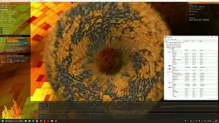 Sapphire PURE 7090 GRE Furmark stress test (5 minutes)