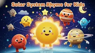 Solar System Song for Kids 🌍🚀 | Fun Planet Rhymes to Learn Space Easily