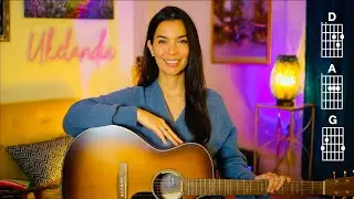Bad Moon Rising EASY Ukulele Tutorial - CCR Challenge Song 2