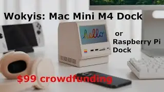 Wokyis retro enclosure expands Mac Mini M4 into modular dock with SSD, 5