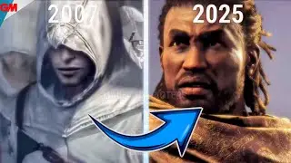 Assassin's Creed Series - Evolution of MALE Main Characters PS3 to PS5 High Quality 4K60FPS