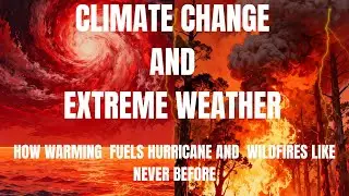 Climate Change Impacts on Extreme Weather Patterns like Hurricanes and Wildfires