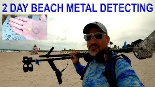 2 Day Dig at Miami Beach Metal Detecting! (Found Gold)