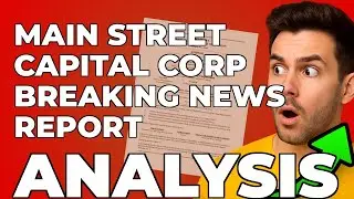 Main Street Capital: My Key Takeaway from Their 8-K Filing