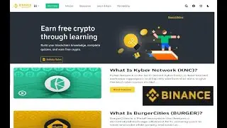 Binance BURGER Quiz Answers 🍔🍔🍔 and (KNC) Binance Learn  and  Network (KNC) BurgerCities (BURGER)