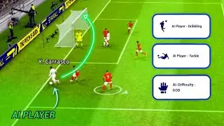 When AI-Players are in GOD Mode🔥 - efootball 2023