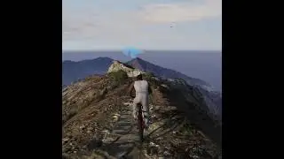 GTA V Gameplay | Mountain Biking | Franklin Beats Dom.