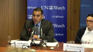 Zair Mundaray dijo en el Consejo de DDHH de la ONU