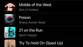 Recent New Releases Added to my &ldquo;Solo: The Playlist&rdquo; on Apple Music