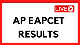 AP EAPCET 2022 RESULTS ll LIVE AP EAPCET RESULTS 2022 ll