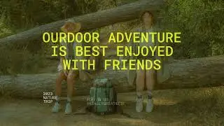 Yellow and Black Vintage Outdoor Adventure Trip Video