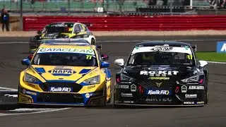 Основные моменты гонки BTCC Silverstone