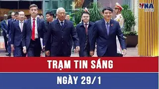 Trạm tin sáng 29/01: Chủ tịch Hội đồng châu Âu đến Hà Nội, bắt đầu thăm chính thức Việt Nam