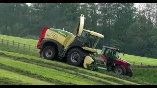 Silage '19 - NEW Krone BigX 630 shows its paces.
